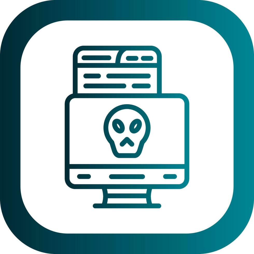 hackear vector icono diseño