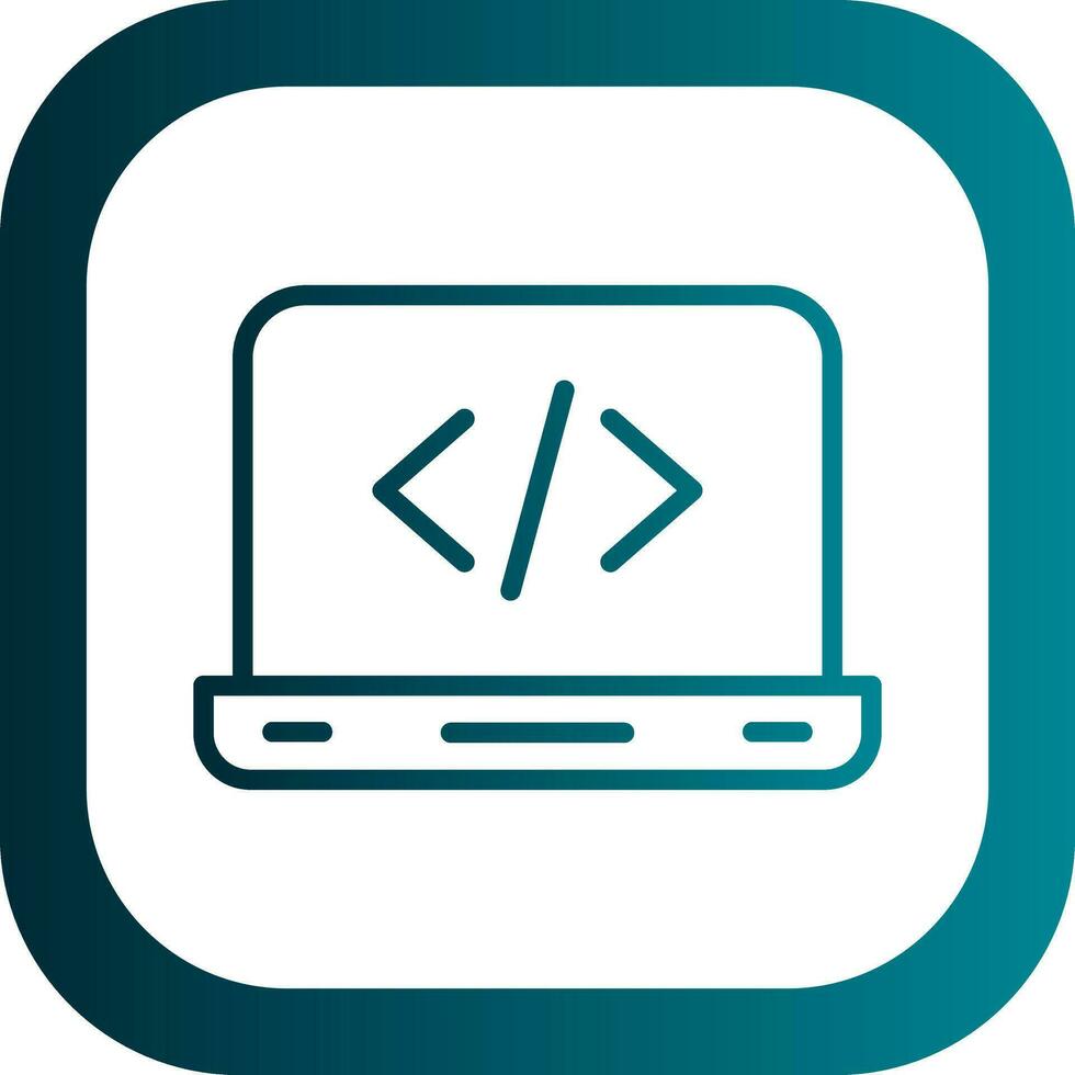 codificación vector icono diseño