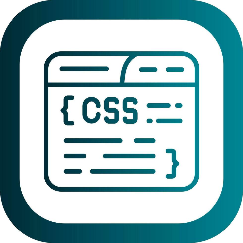 css codificación vector icono diseño