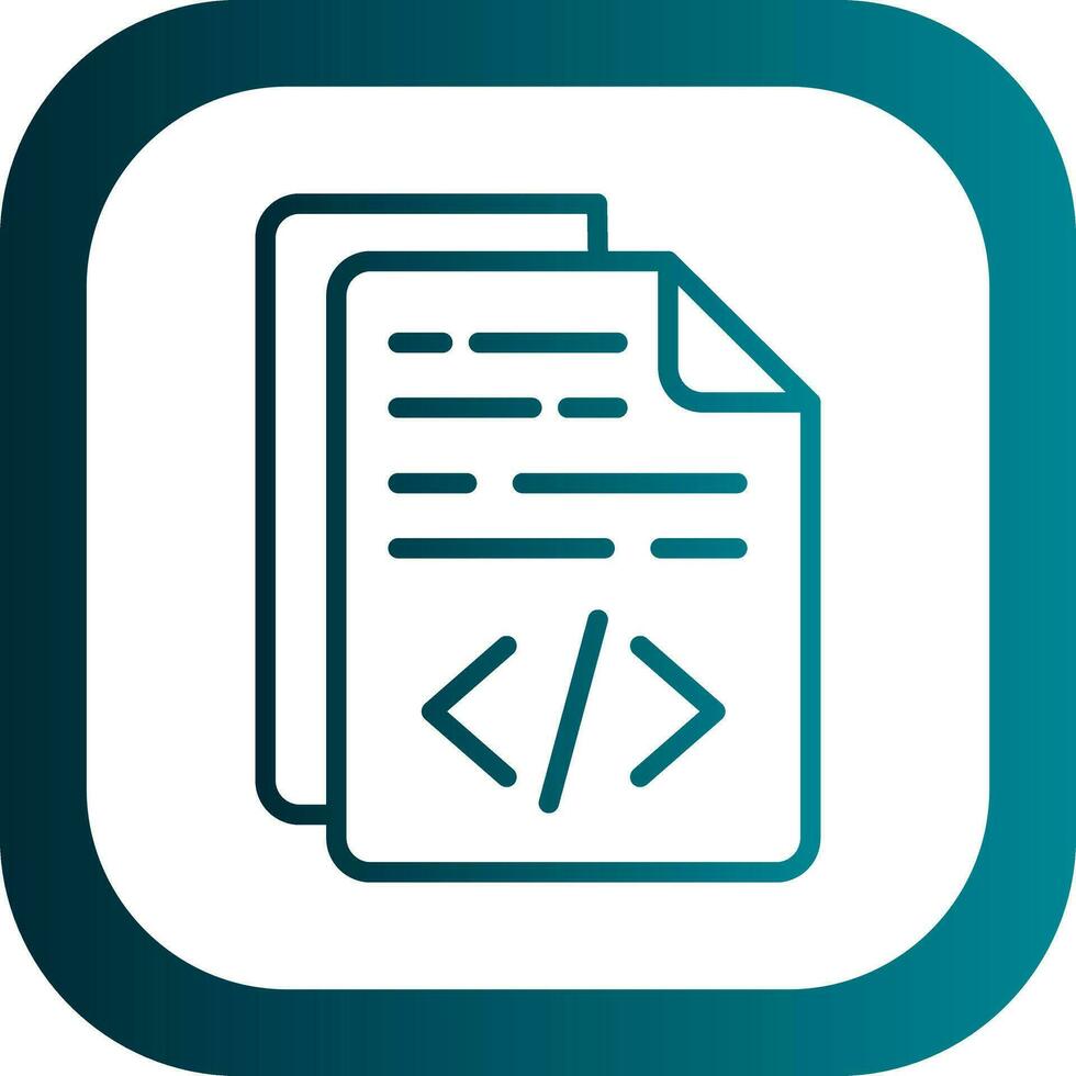 File Extension Vector Icon Design
