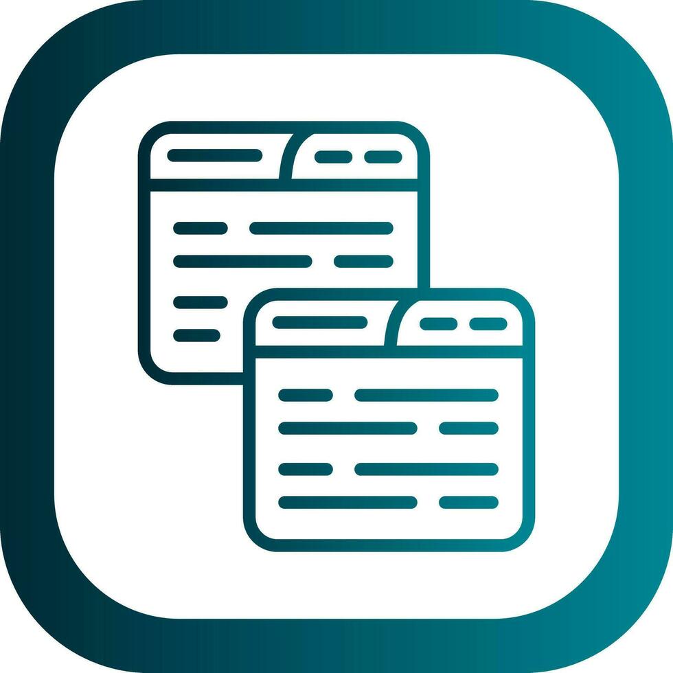 Windows Vector Icon Design