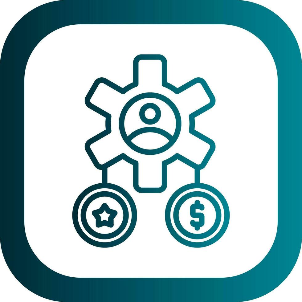 Customer Royalty Vector Icon Design