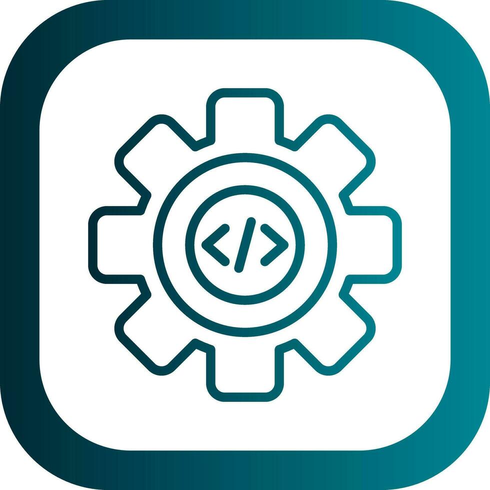 codificación vector icono diseño