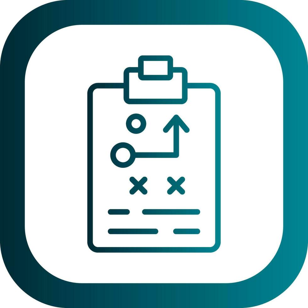 Planning Strategy Vector Icon Design