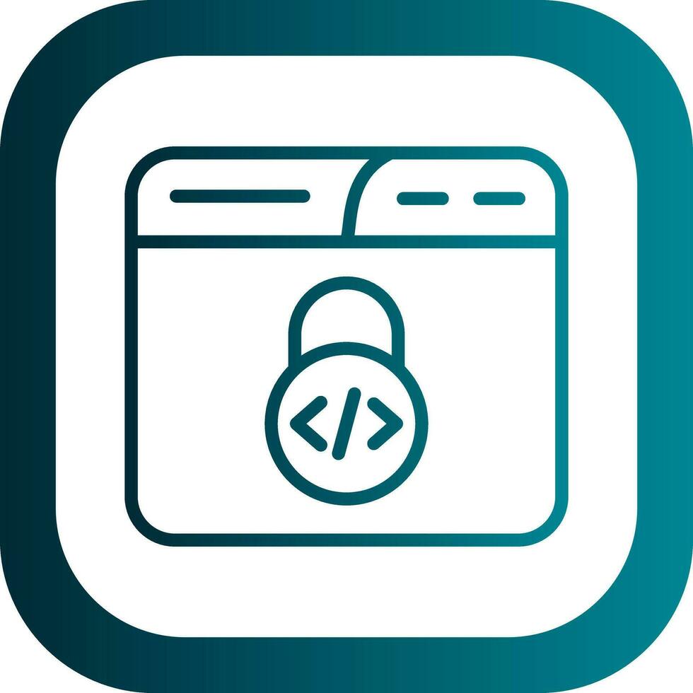 Unsecured Vector Icon Design