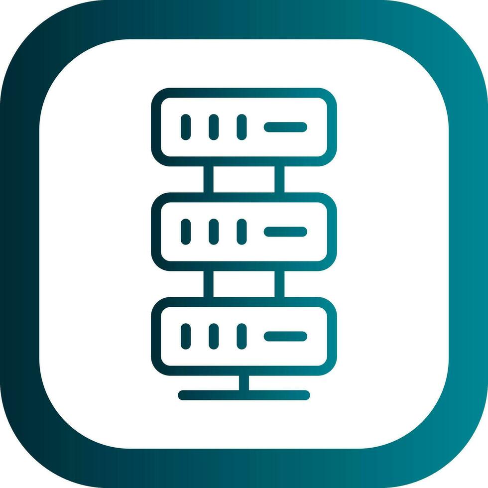 Server Vector Icon Design