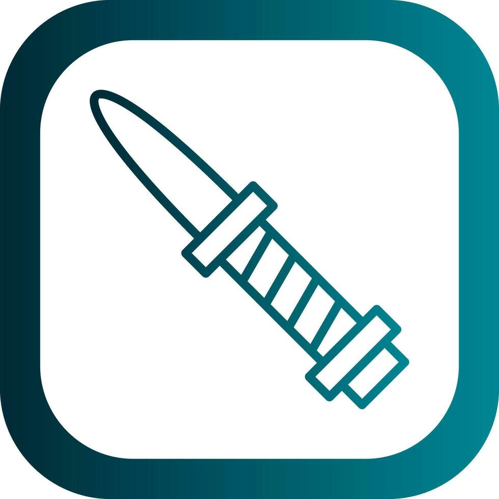 Knife Vector Icon Design