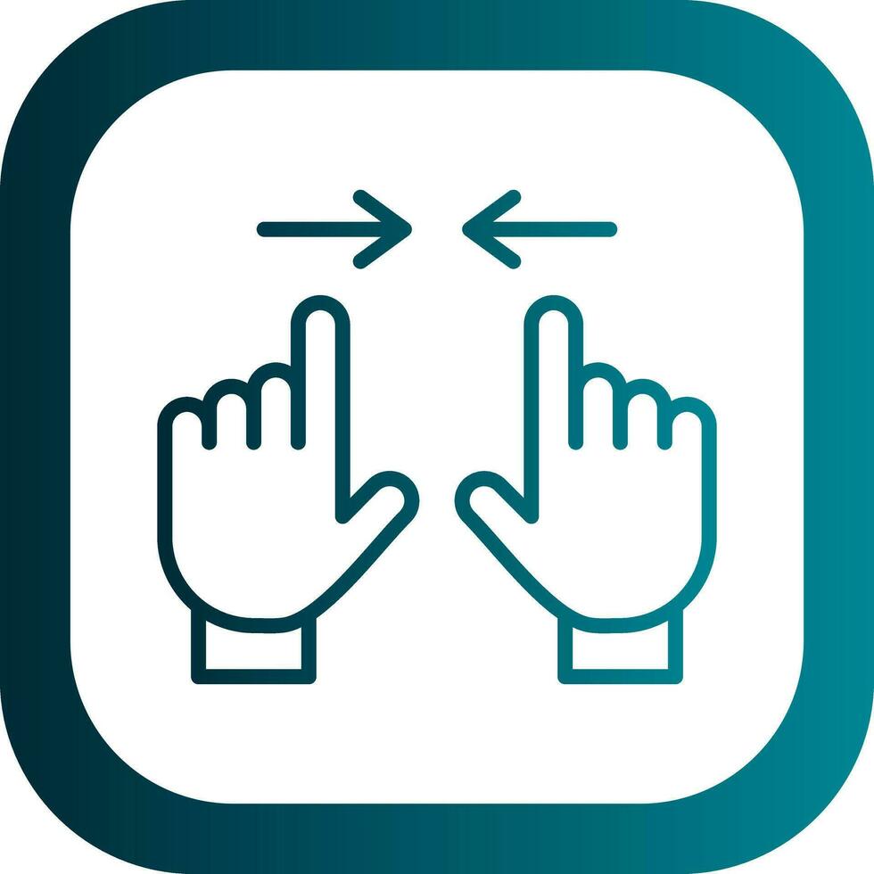 Zoom In Vector Icon Design