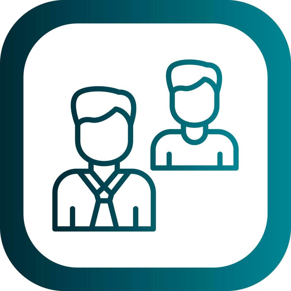 Manager Vector Icon Design