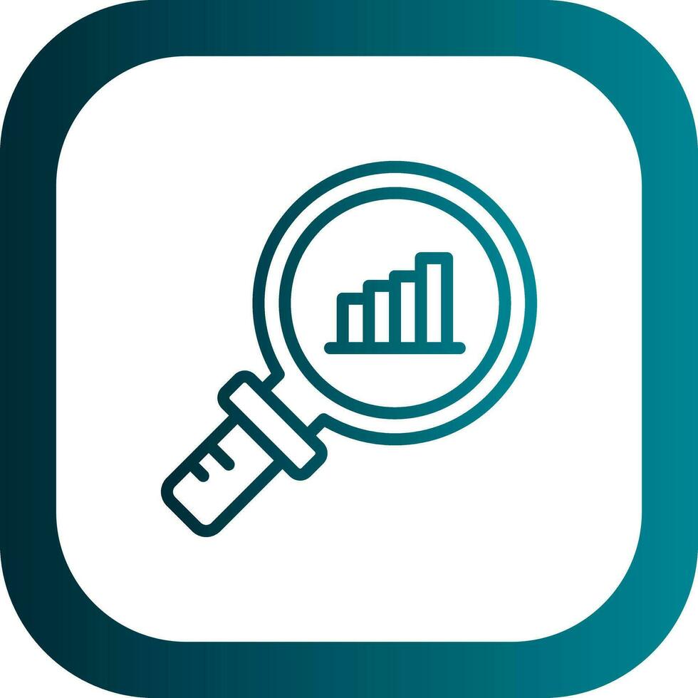 Analytics Vector Icon Design