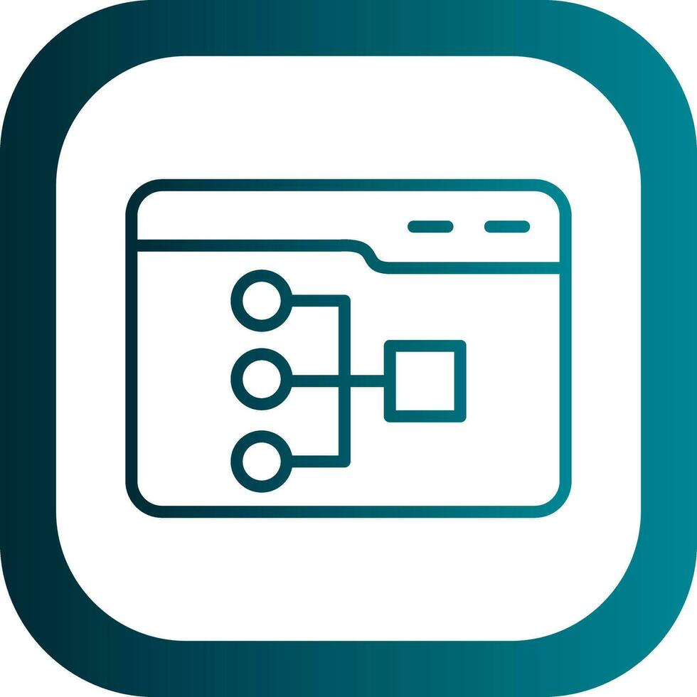 Site Map Vector Icon Design
