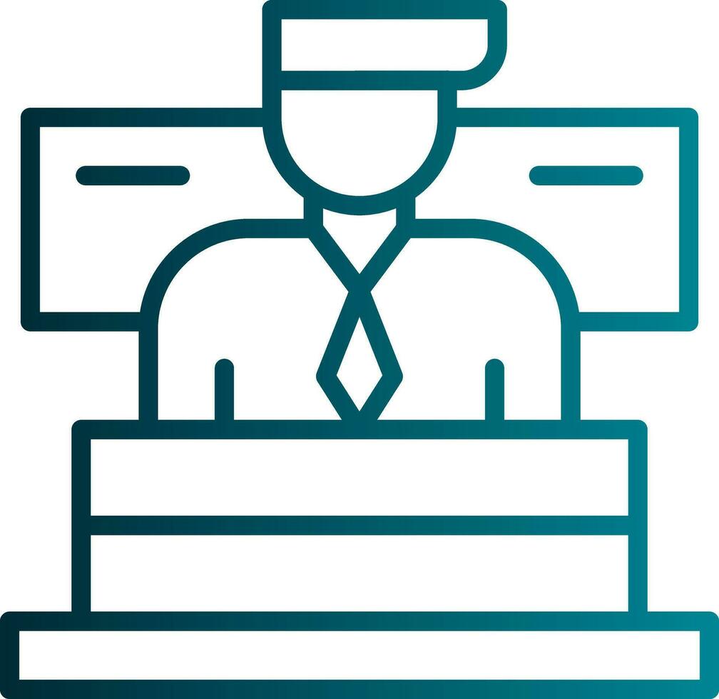 Faculty Vector Icon Design