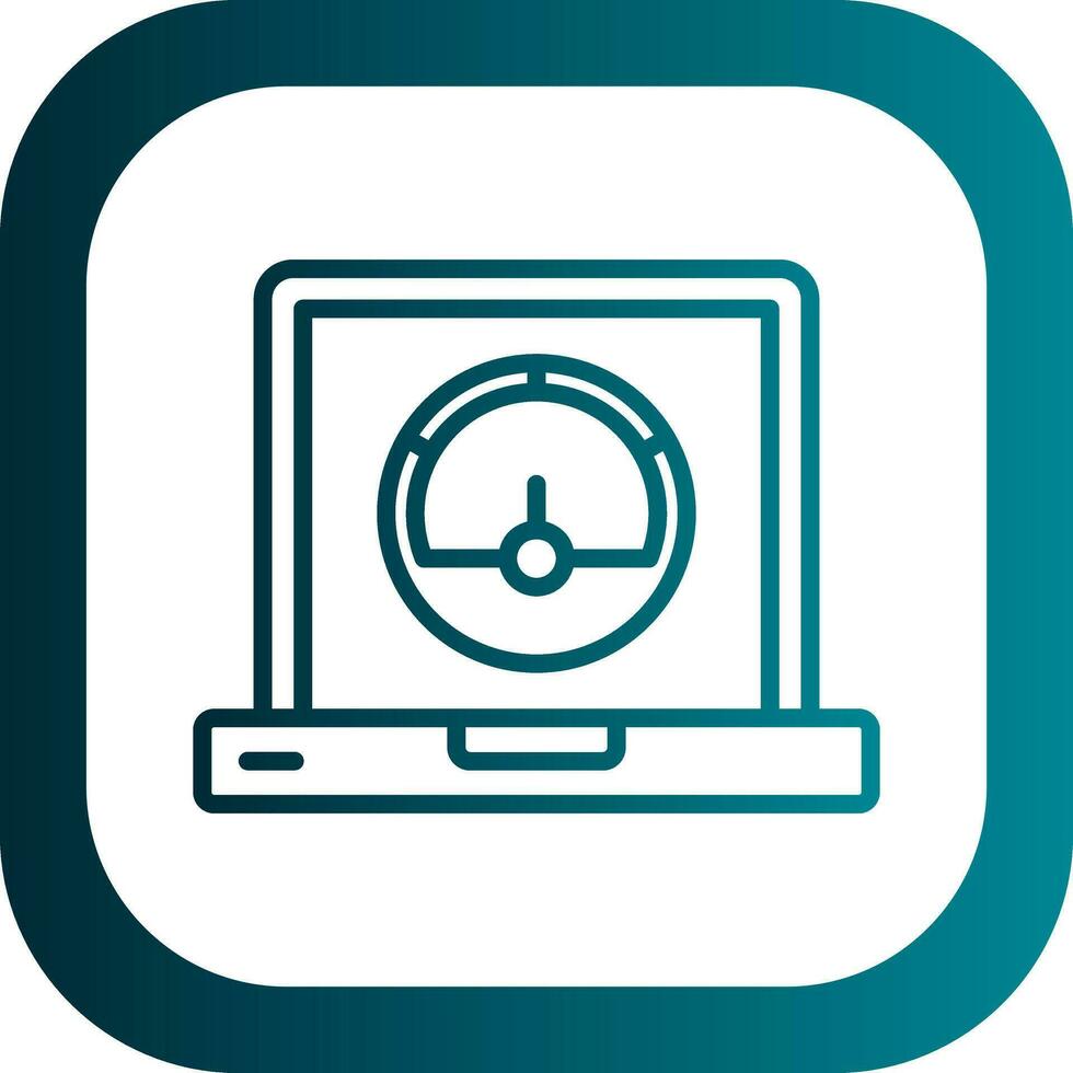 Speedometer Vector Icon Design