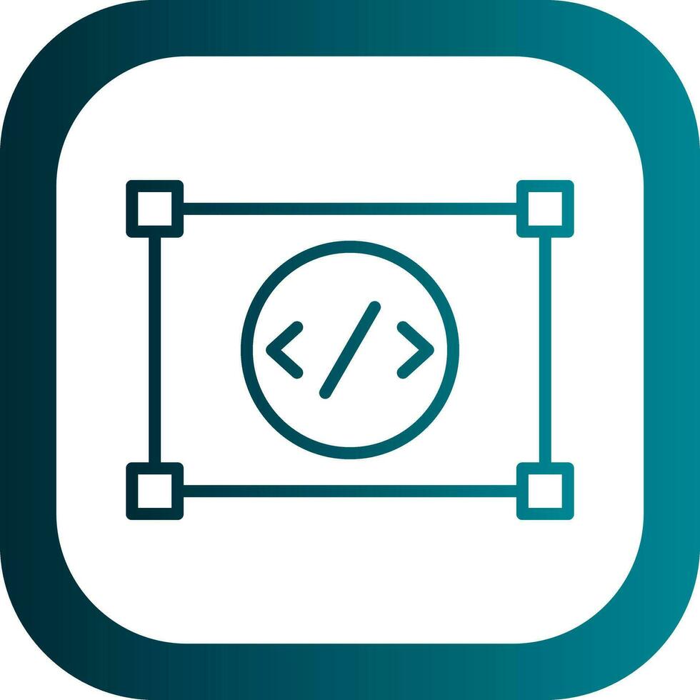 Coding Vector Icon Design