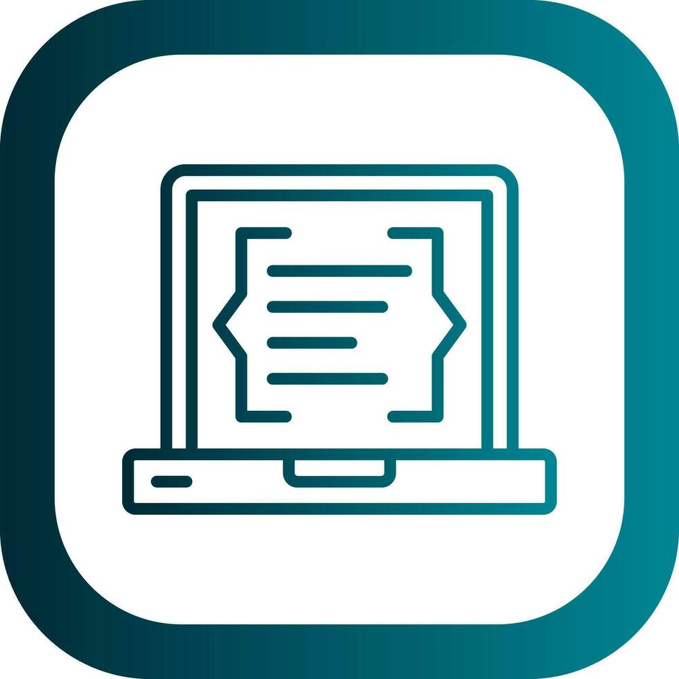 Coding Vector Icon Design