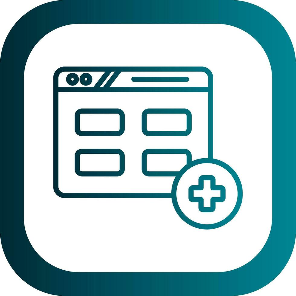 Website Vector Icon Design