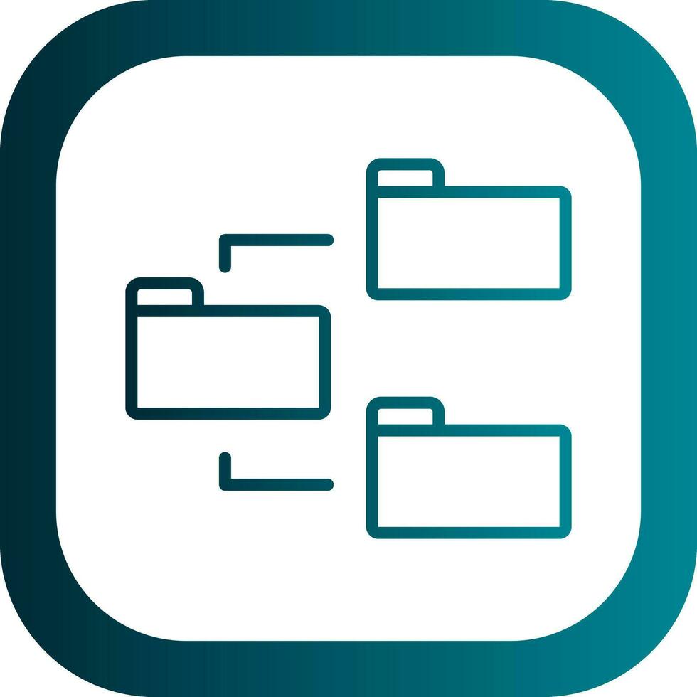 Folders Vector Icon Design