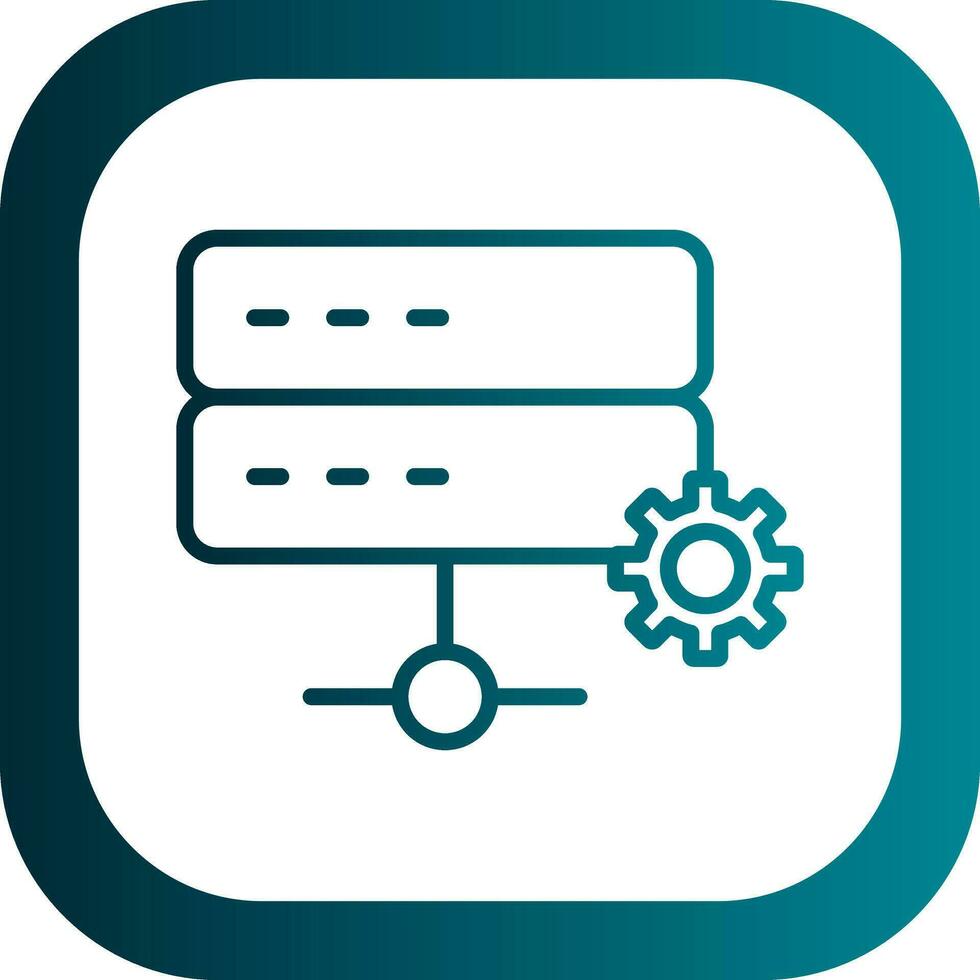 Data Storage Vector Icon Design
