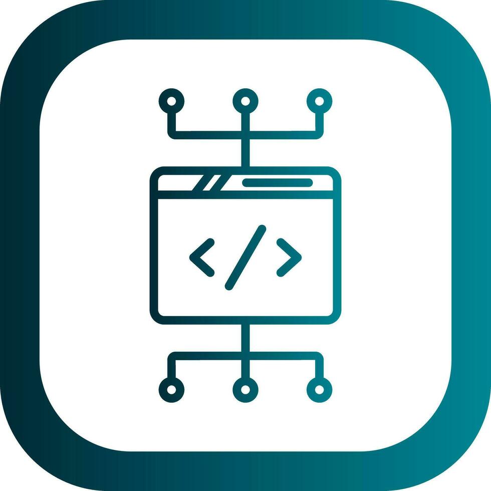 Coding Vector Icon Design