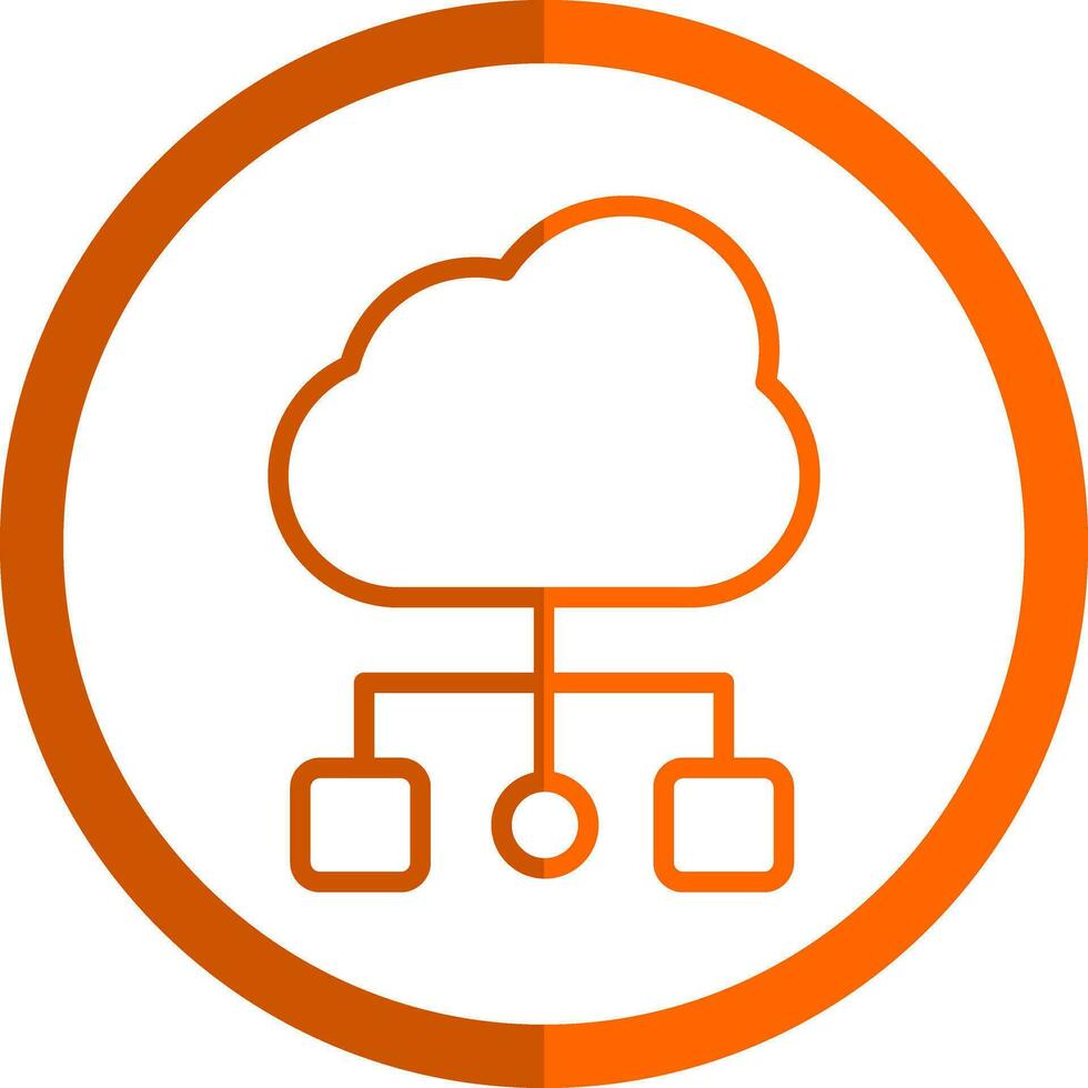 Cloud Computing Vector Icon Design