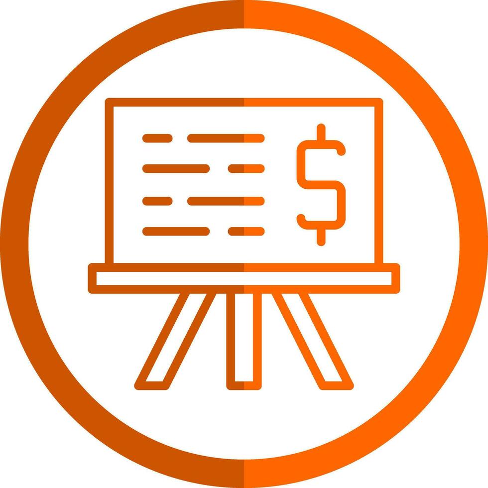 Presentation Vector Icon Design