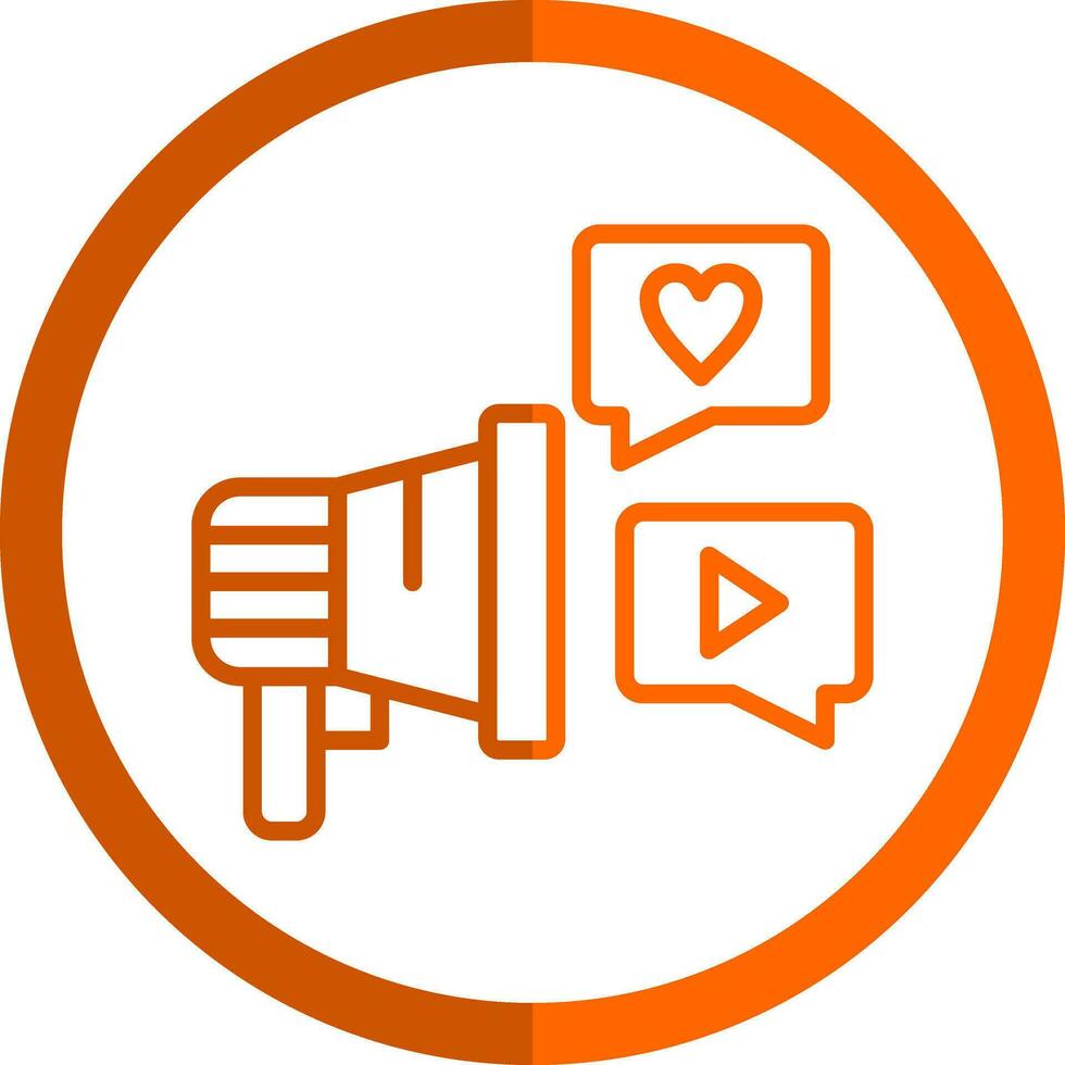 Advertising Vector Icon Design