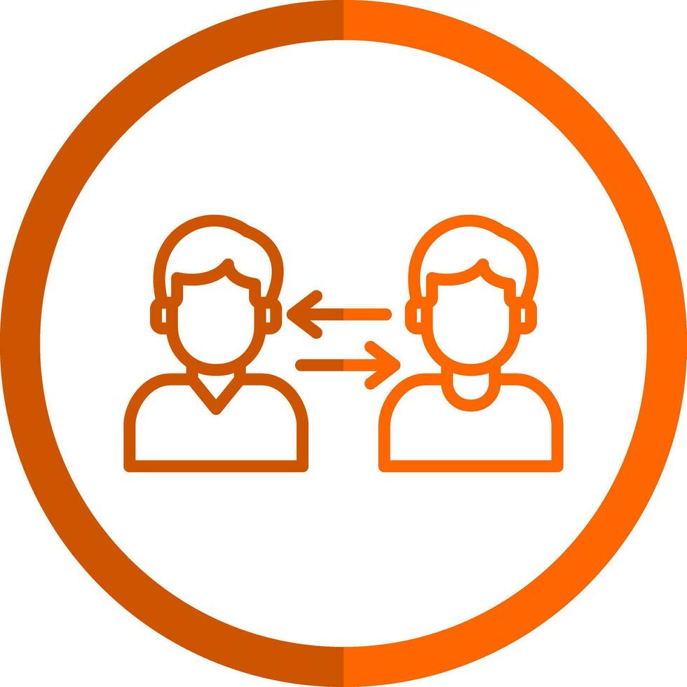 Exchange Vector Icon Design