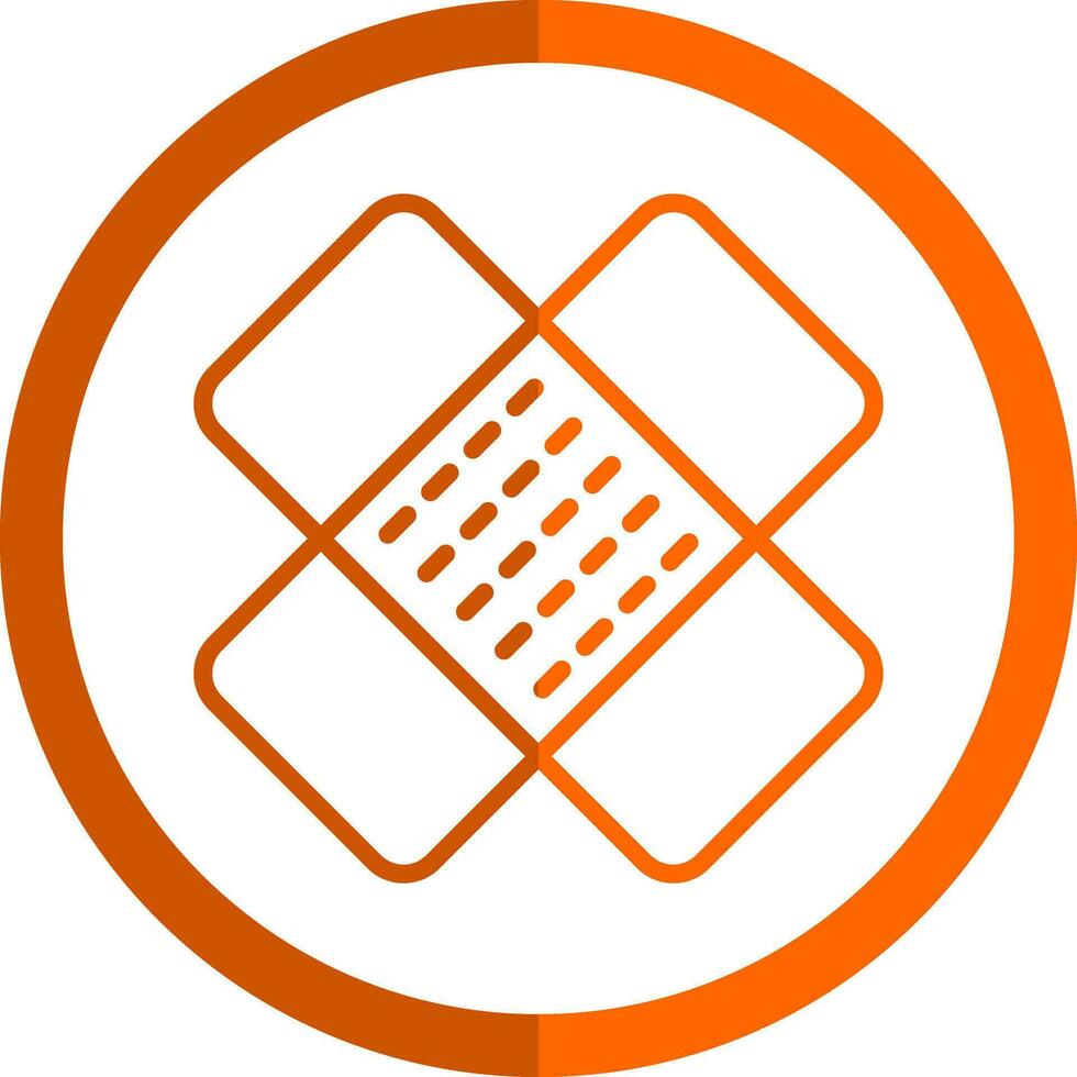 Bandaged Vector Icon Design