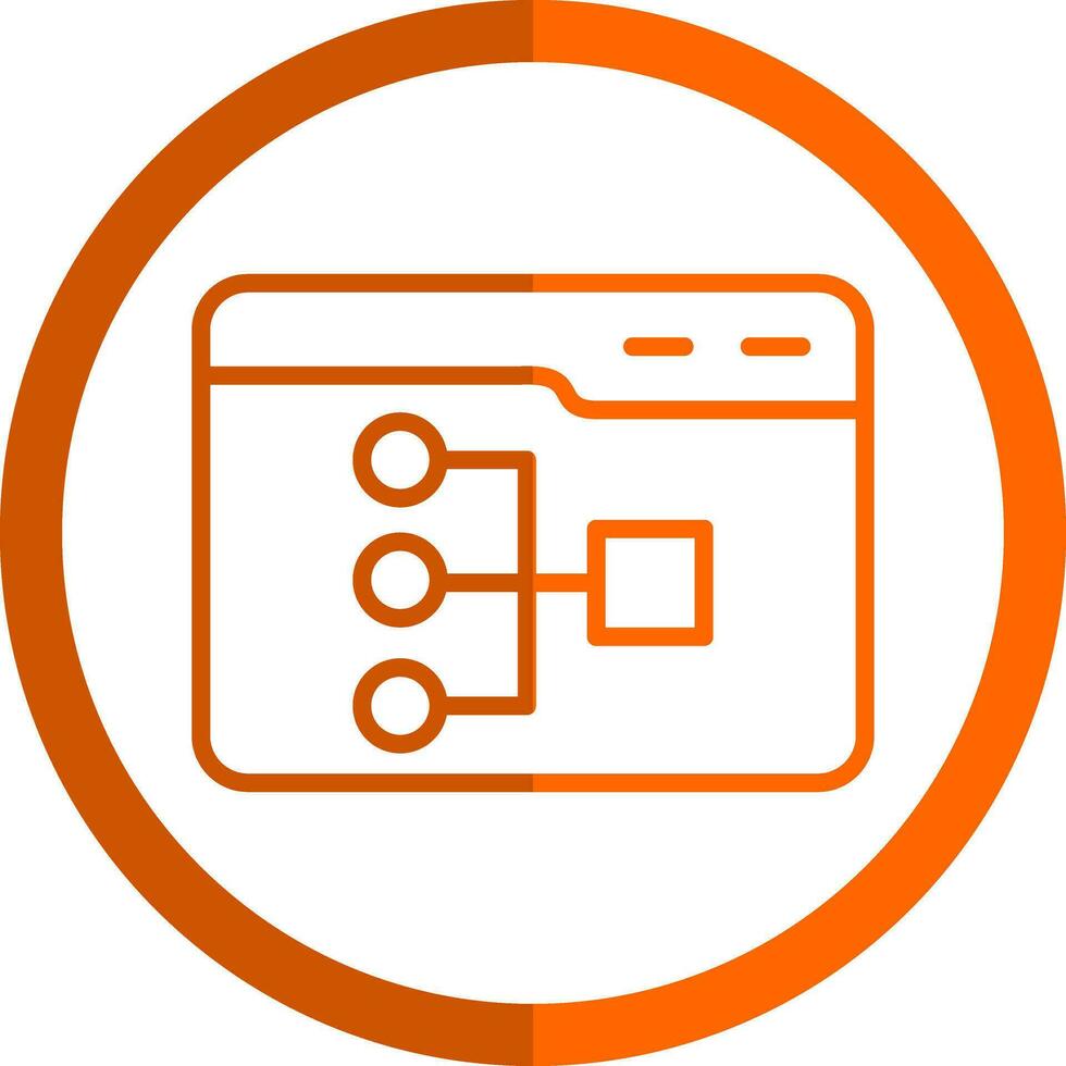 Site Map Vector Icon Design