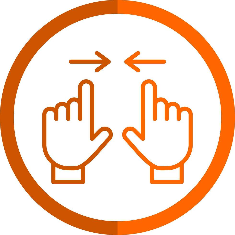 Zoom In Vector Icon Design