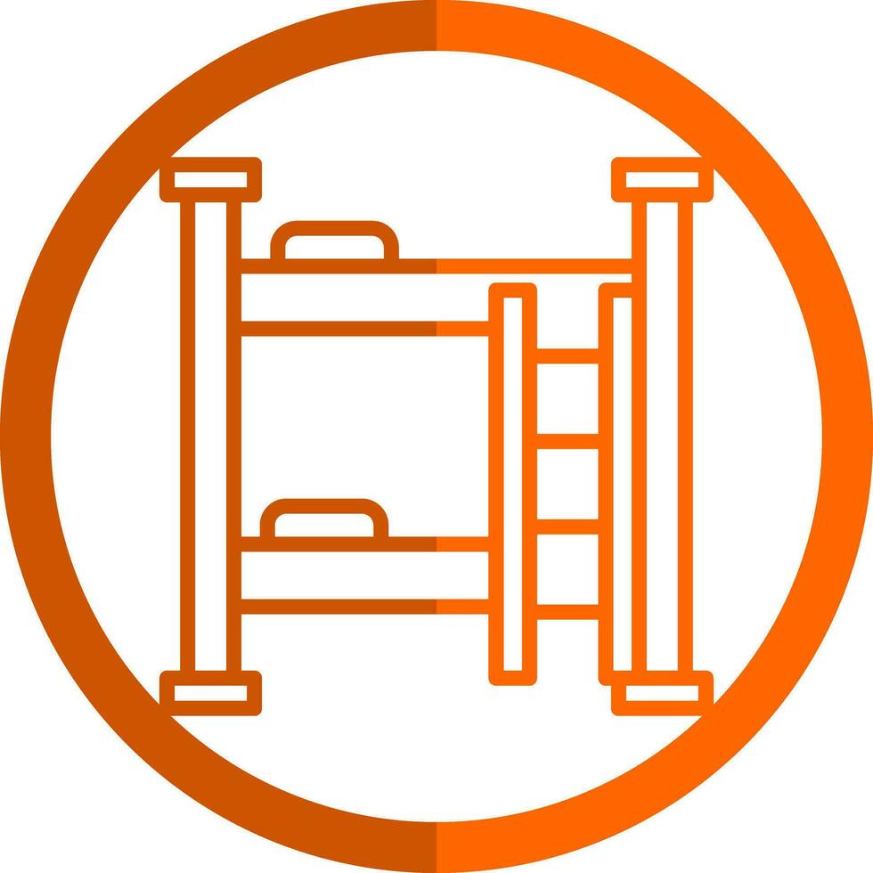 Dormitory Vector Icon Design
