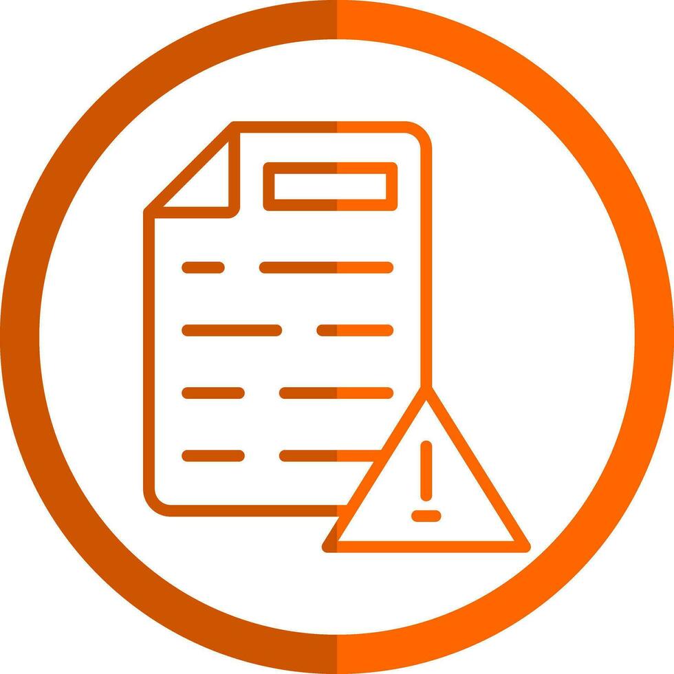Warning Vector Icon Design