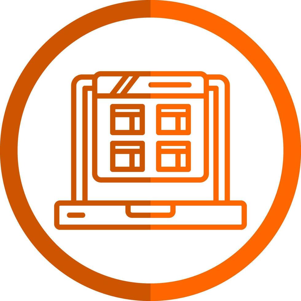 Website Vector Icon Design