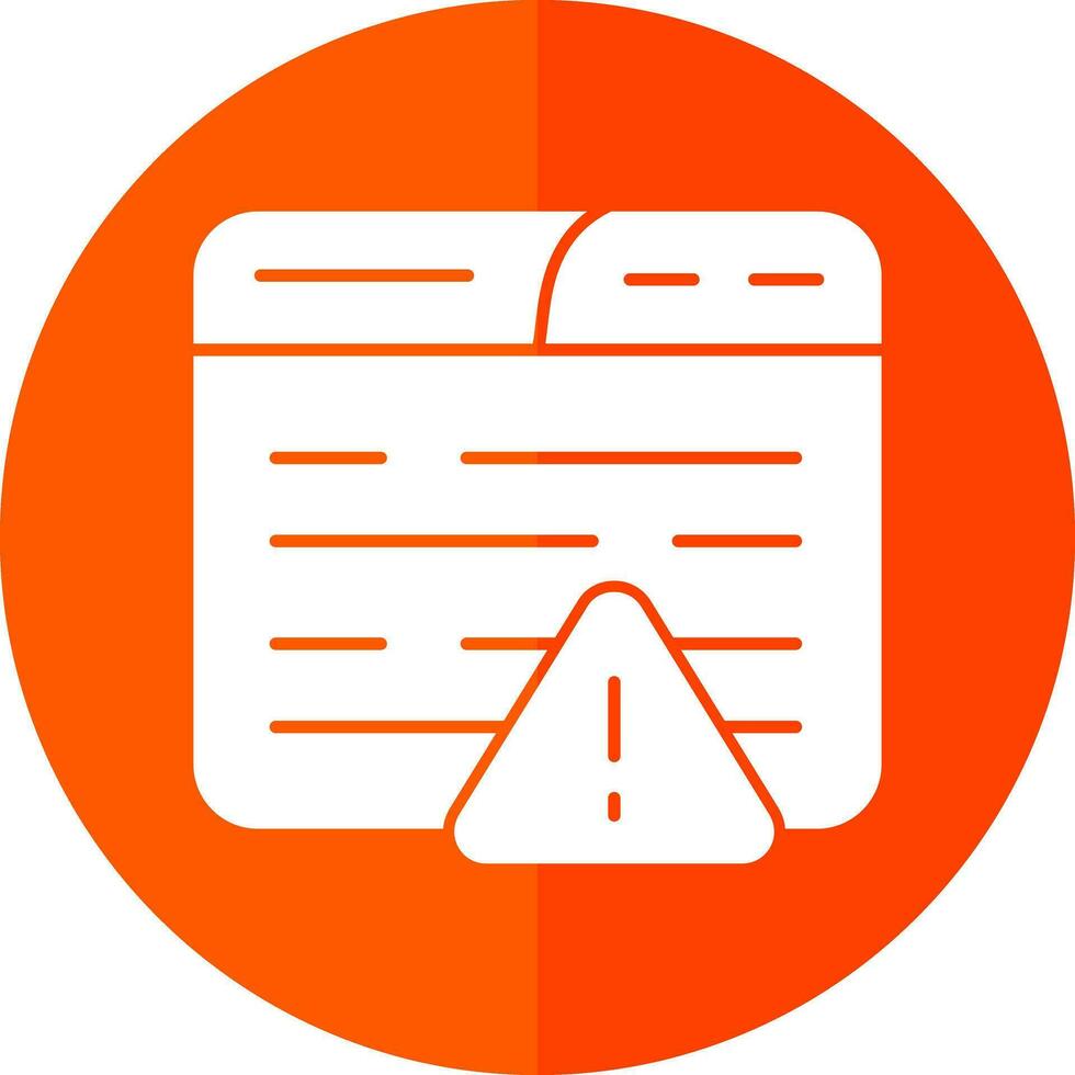 Warning Vector Icon Design