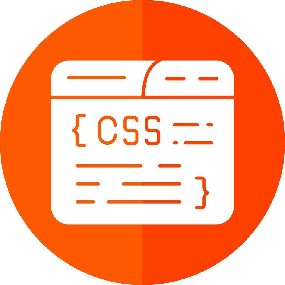css codificación vector icono diseño