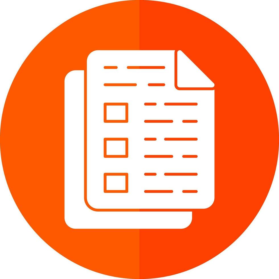 Document Vector Icon Design