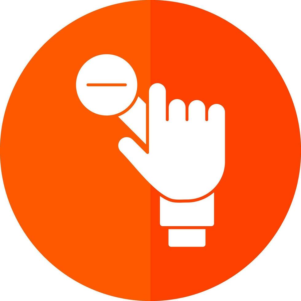 Zoom Out Vector Icon Design