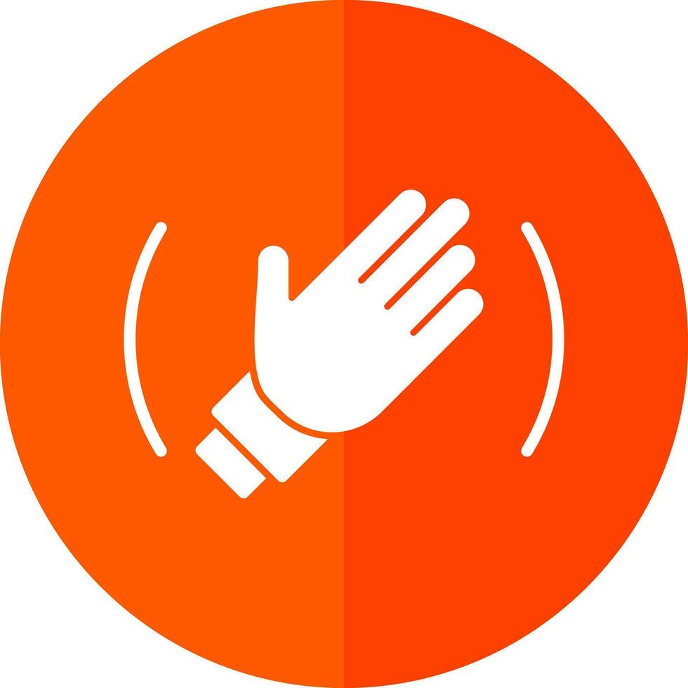 Goodbye Vector Icon Design