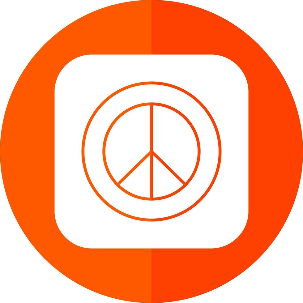 paz firmar vector icono diseño