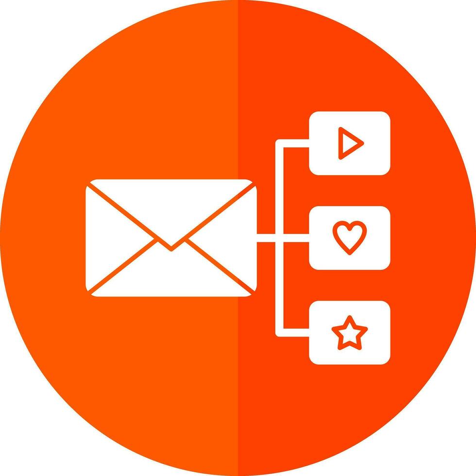 Email Marketing Vector Icon Design