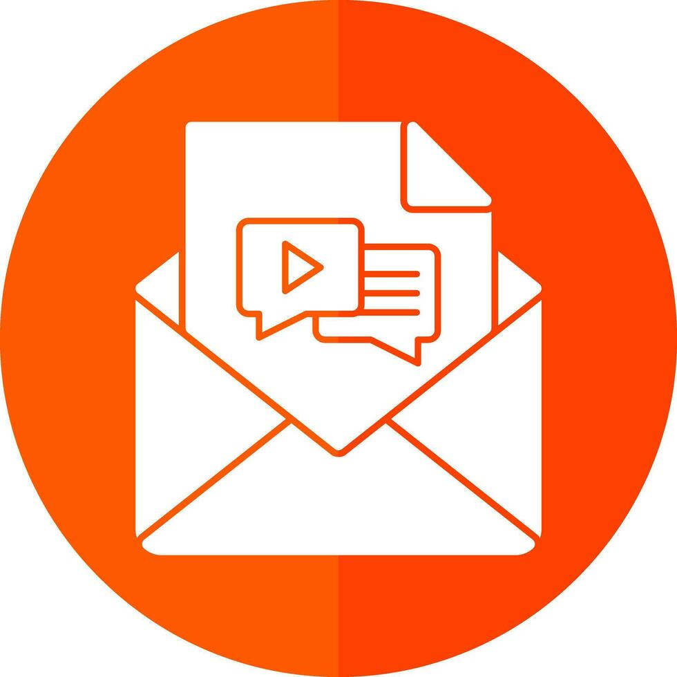 Email Marketing Vector Icon Design