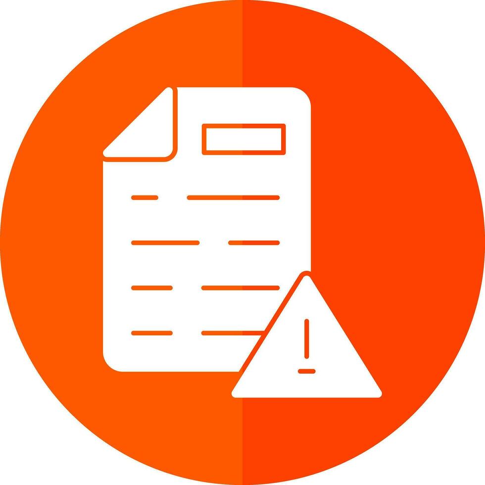 Warning Vector Icon Design