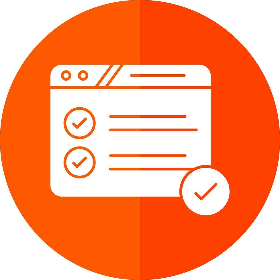 Checklist Vector Icon Design