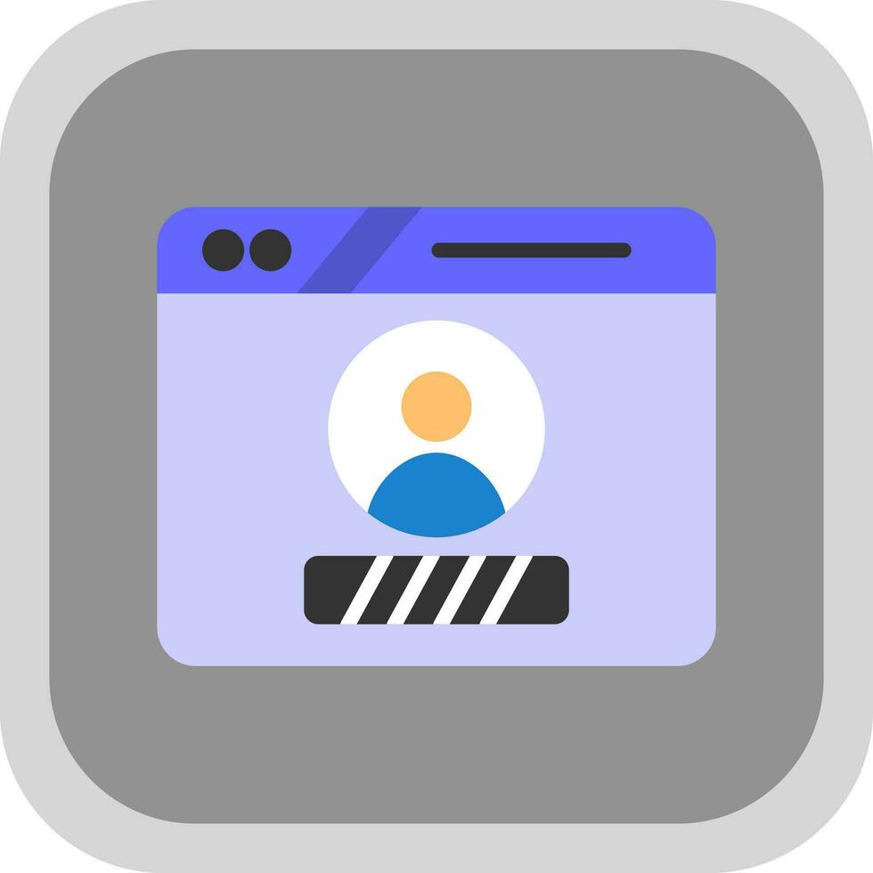 Login Vector Icon Design