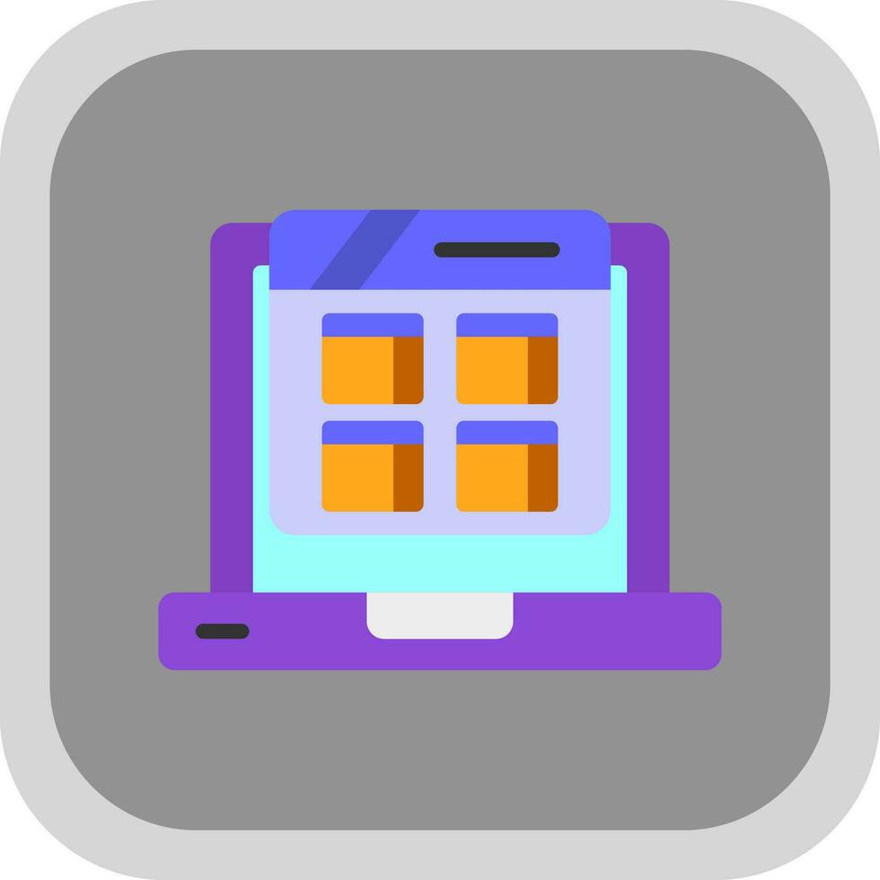 Website Vector Icon Design