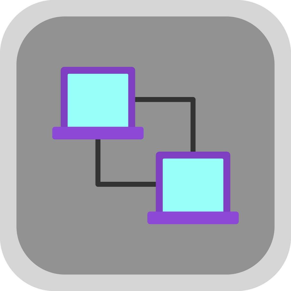 Local Network Vector Icon Design
