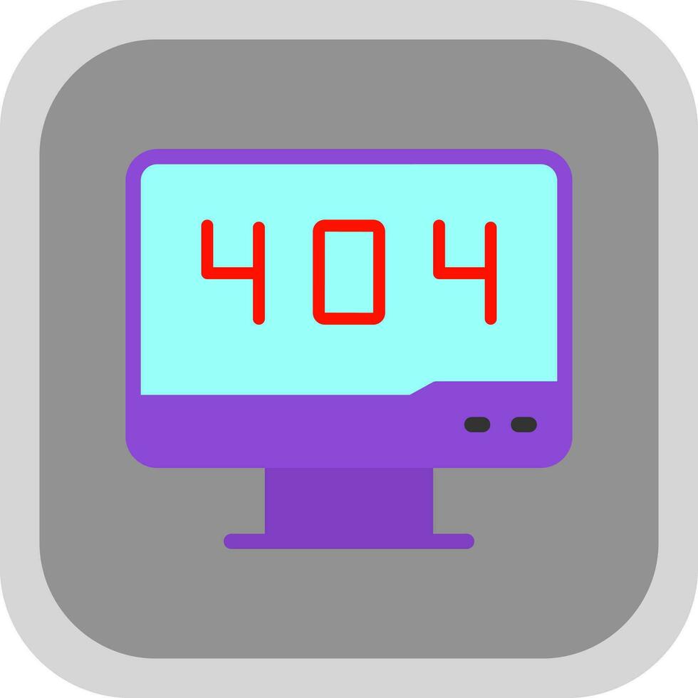 404 Vector Icon Design