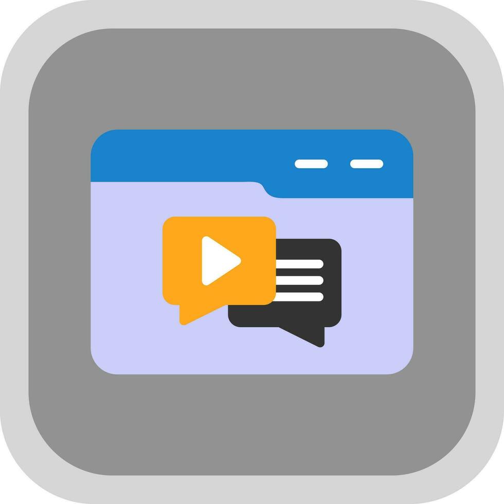 Website Vector Icon Design