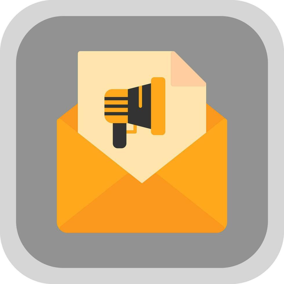 Email Marketing Vector Icon Design