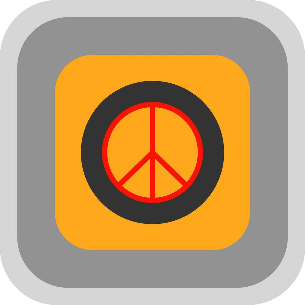 Peace Sign Vector Icon Design